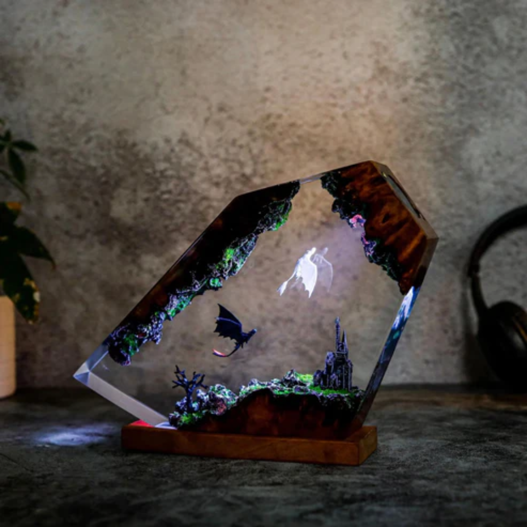 Nachtschatten Lampe