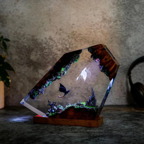 Nachtschatten Lampe